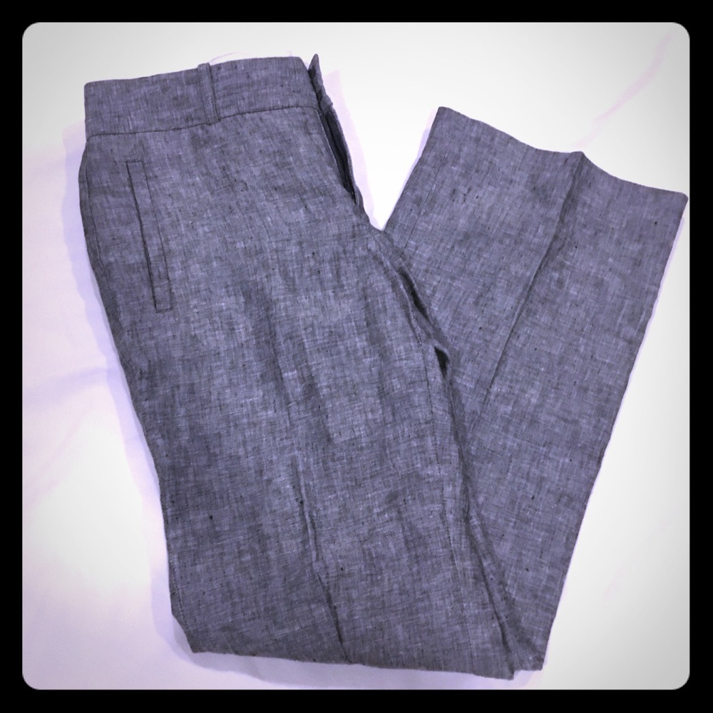 Banana Republic The Martin Linen Dress Pant 4P